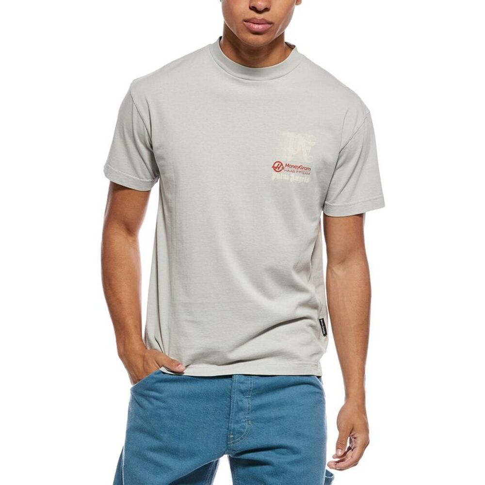 Palm Angels Mens  T-Shirt, Grey
